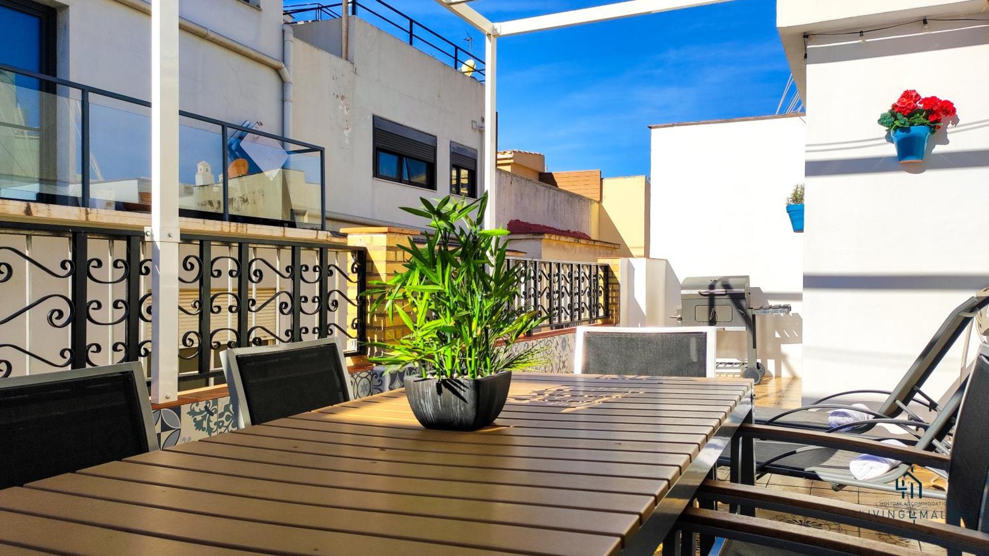 Living4Malaga Sun&Terrace Penthouse公寓 外观 照片